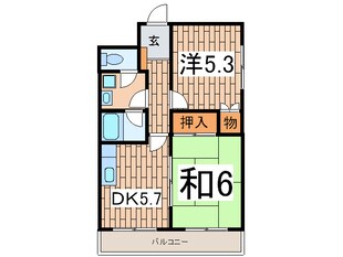 CuoreMMの物件間取画像